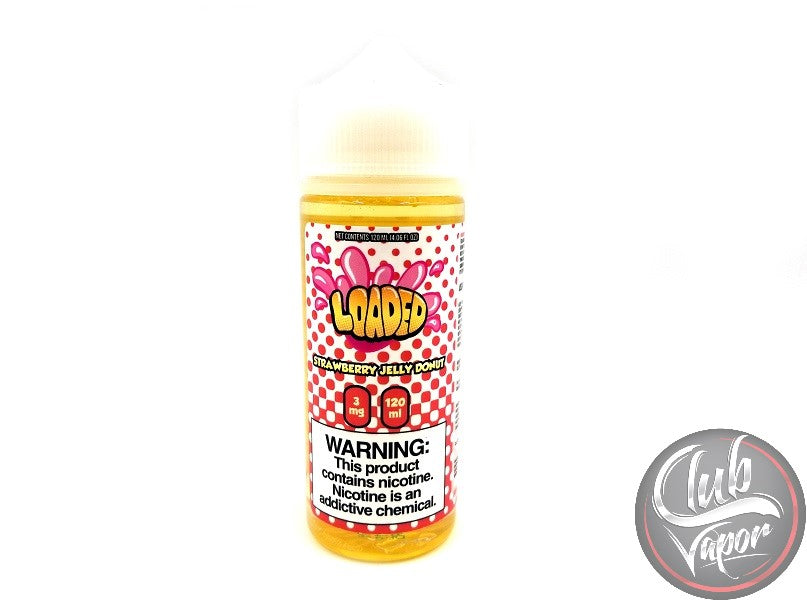 Strawberry Jelly Donut E-Juice by Loaded E-Liquid 120mL