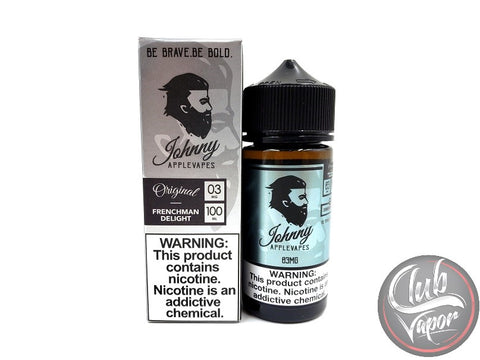 Frenchman Delight 100mL E-Liquid by Johnny Apple Vapes