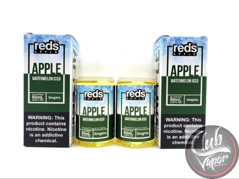 Watermelon Red's Apple ICED E-Juice by 7 Daze 120mL