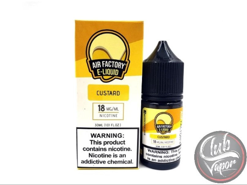 Custard Salt E-Liquid by Air Factory Salts 30mL