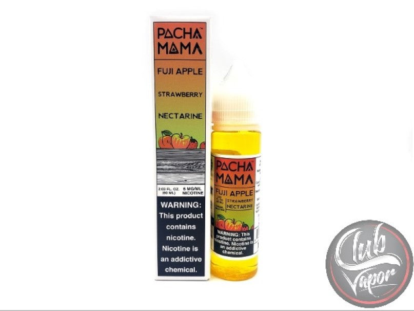 Fuji Apple Strawberry Nectarine 60mL E-Juice by PACHAMAMA E-Liquid